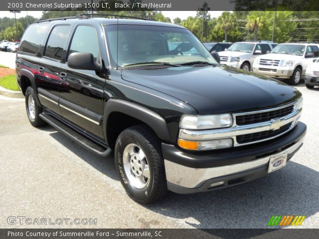 2003 Chevrolet Suburban 1500 LT in Black