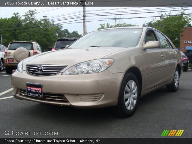 2005 Toyota Camry LE in Desert Sand Mica