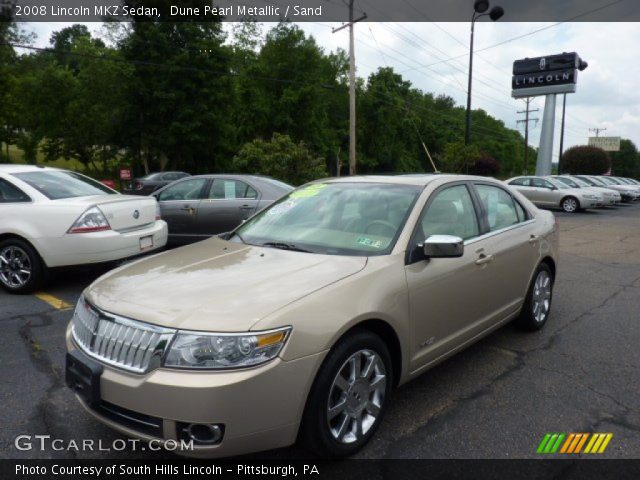 2008 Lincoln MKZ Sedan in Dune Pearl Metallic