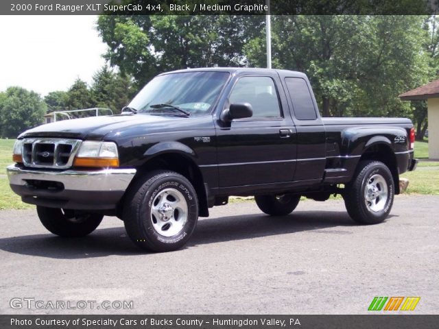2000 Ford Ranger XLT SuperCab 4x4 in Black