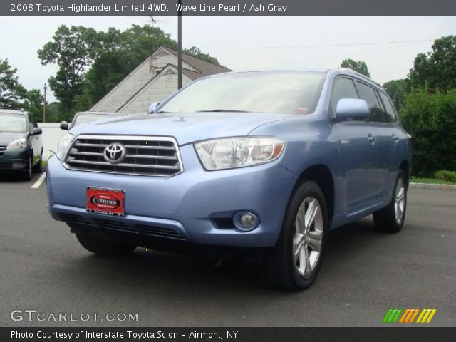 2008 Toyota Highlander Limited 4WD in Wave Line Pearl