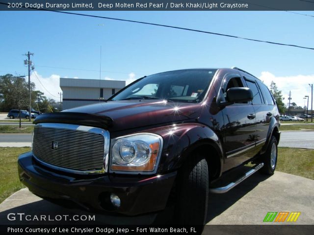 2005 Dodge Durango Limited in Deep Molten Red Pearl