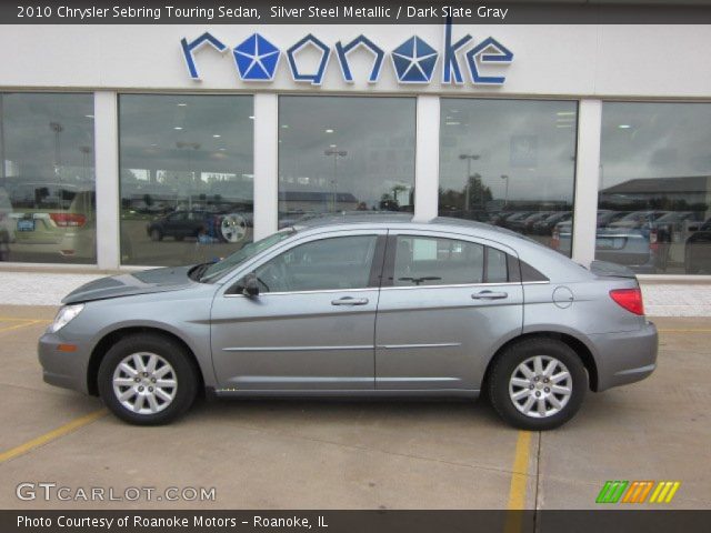 2010 Chrysler Sebring Touring Sedan in Silver Steel Metallic