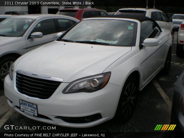 2011 Chrysler 200 S Convertible in Stone White