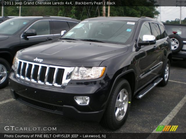 2011 Jeep Grand Cherokee Laredo 4x4 in Blackberry Pearl