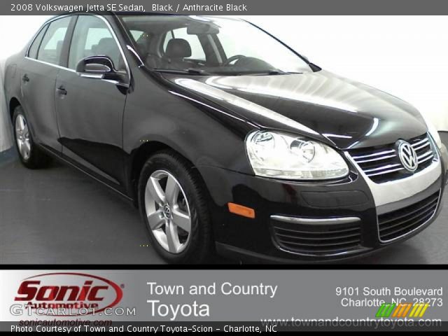 2008 Volkswagen Jetta SE Sedan in Black