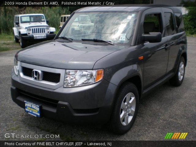 2009 Honda Element EX AWD in Polished Metal Metallic