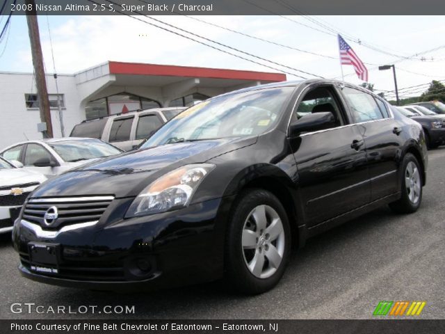 2008 Nissan Altima 2.5 S in Super Black
