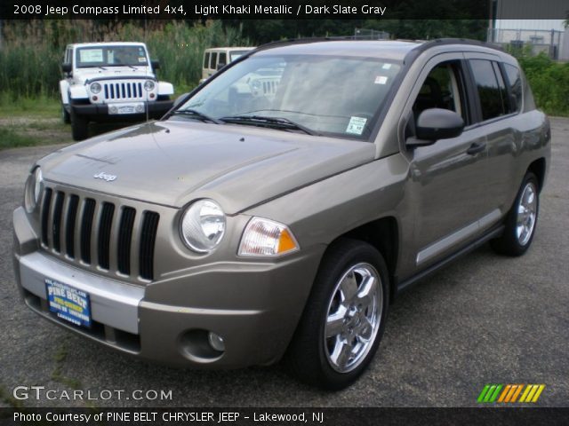 2008 Jeep Compass Limited 4x4 in Light Khaki Metallic