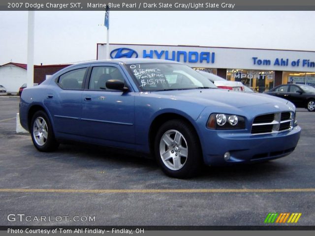 2007 Dodge Charger SXT in Marine Blue Pearl
