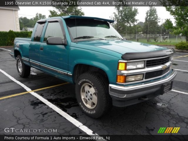 1995 Chevrolet C/K K1500 Silverado Z71 Extended Cab 4x4 in Bright Teal Metallic