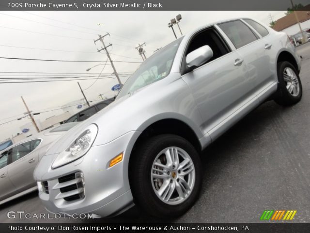 2009 Porsche Cayenne S in Crystal Silver Metallic