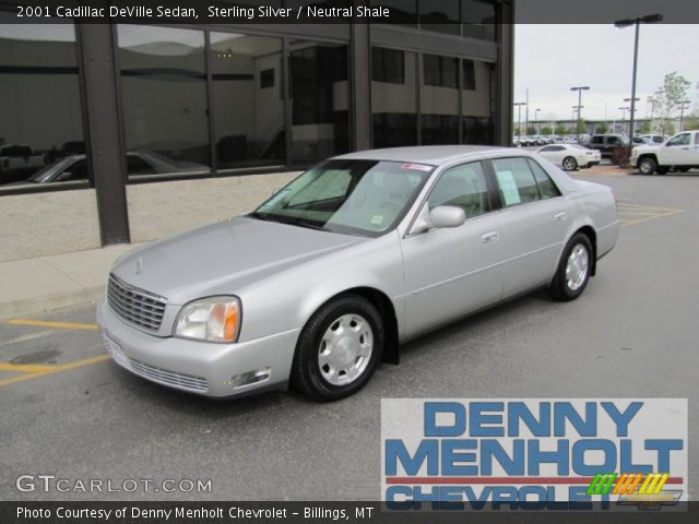 2001 Cadillac DeVille Sedan in Sterling Silver