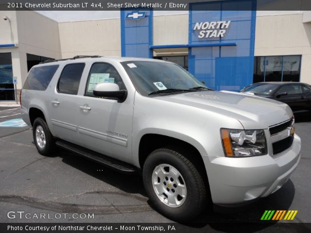 2011 Chevrolet Suburban LT 4x4 in Sheer Silver Metallic
