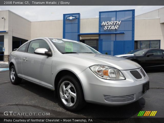 2008 Pontiac G5  in Titanium Metallic