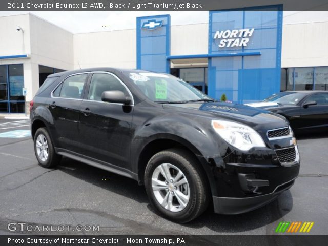 2011 Chevrolet Equinox LS AWD in Black