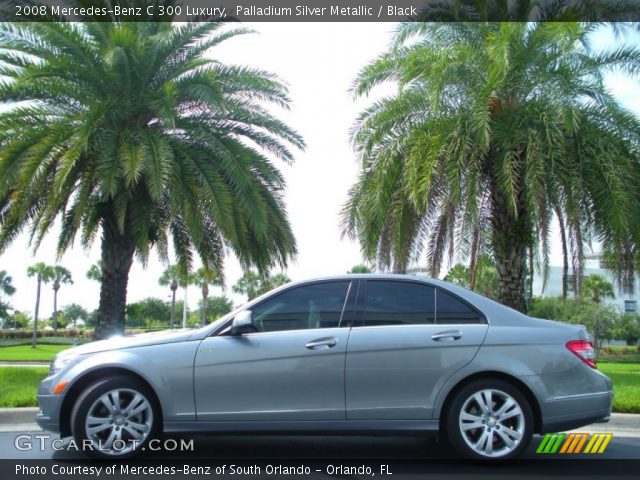 2008 Mercedes-Benz C 300 Luxury in Palladium Silver Metallic