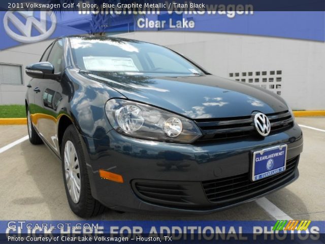 2011 Volkswagen Golf 4 Door in Blue Graphite Metallic