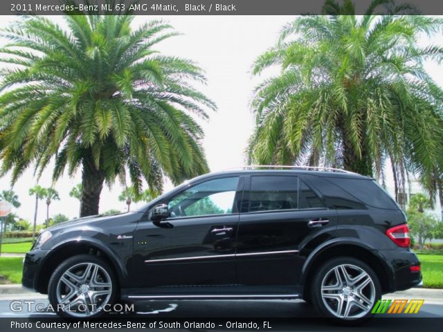 2011 Mercedes-Benz ML 63 AMG 4Matic in Black