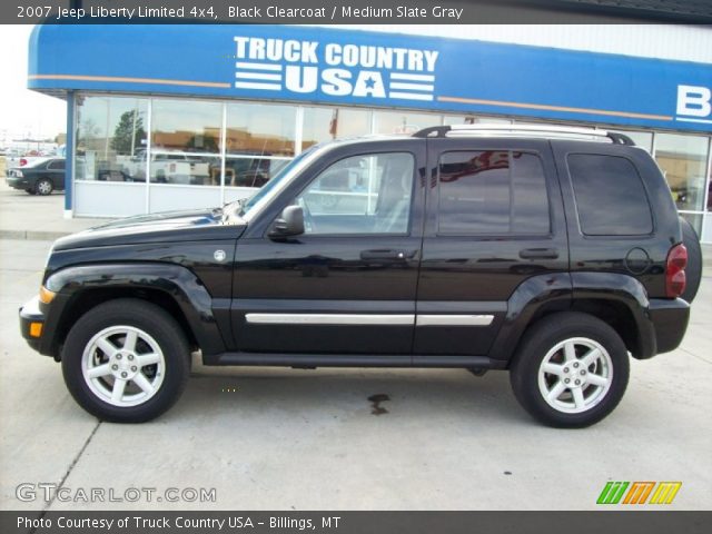 2007 Jeep Liberty Limited 4x4 in Black Clearcoat