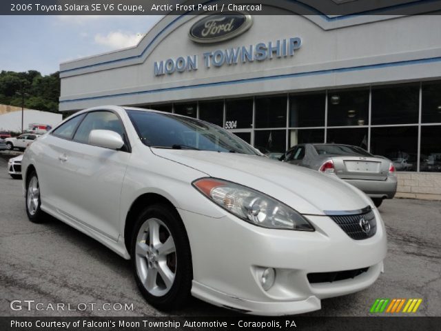2006 Toyota Solara SE V6 Coupe in Arctic Frost Pearl