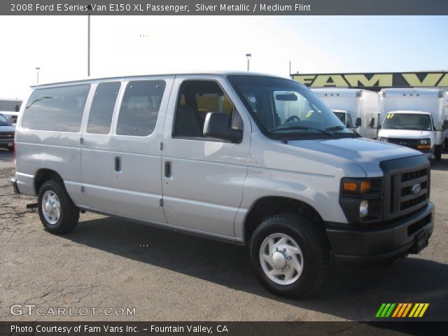2008 Ford E Series Van E150 XL Passenger in Silver Metallic