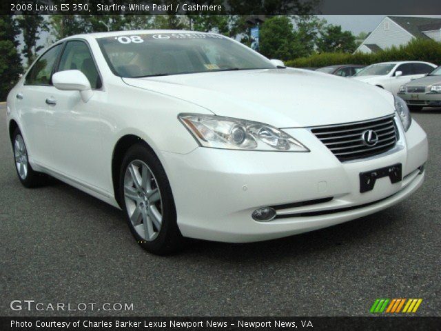 2008 Lexus ES 350 in Starfire White Pearl