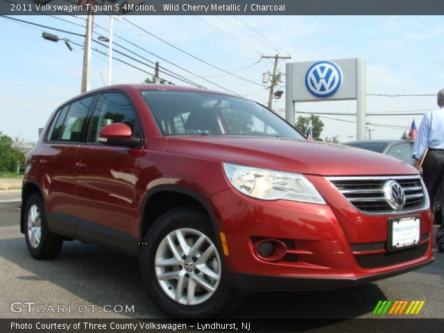 2011 Volkswagen Tiguan S 4Motion in Wild Cherry Metallic