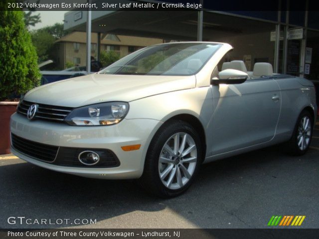 2012 Volkswagen Eos Komfort in Silver Leaf Metallic