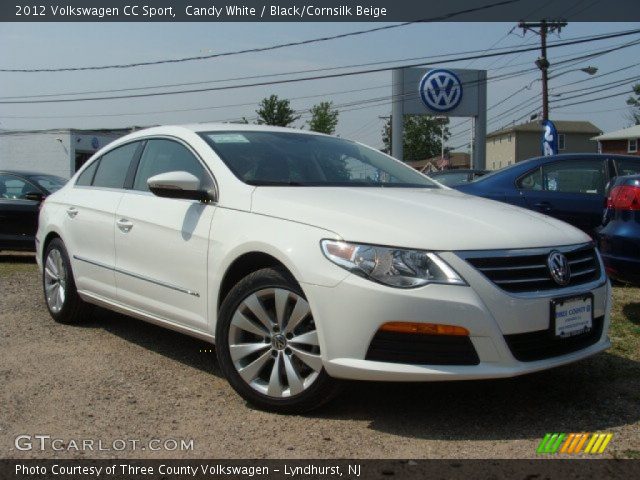 2012 Volkswagen CC Sport in Candy White