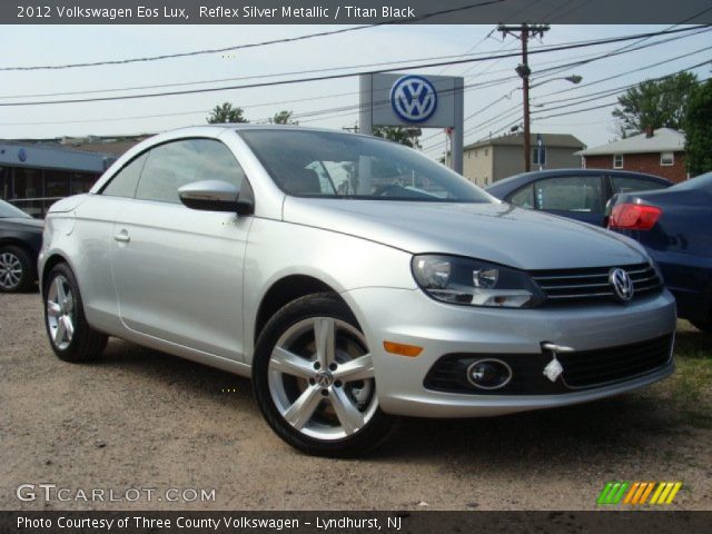 2012 Volkswagen Eos Lux in Reflex Silver Metallic