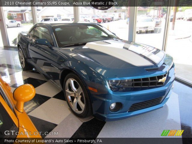 2010 Chevrolet Camaro SS/RS Coupe in Aqua Blue Metallic
