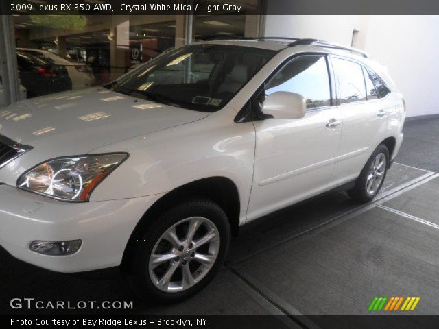 2009 Lexus RX 350 AWD in Crystal White Mica