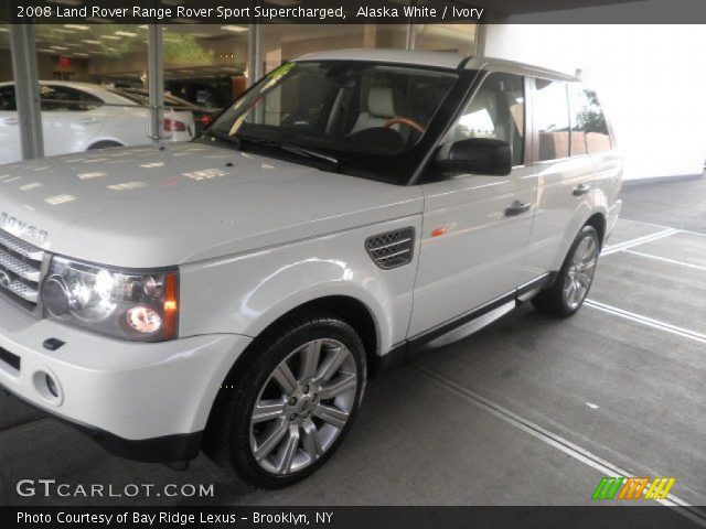 2008 Land Rover Range Rover Sport Supercharged in Alaska White