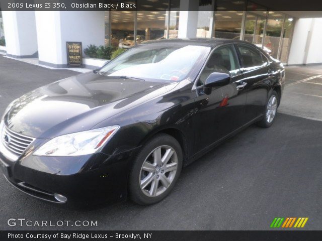 2009 Lexus ES 350 in Obsidian Black