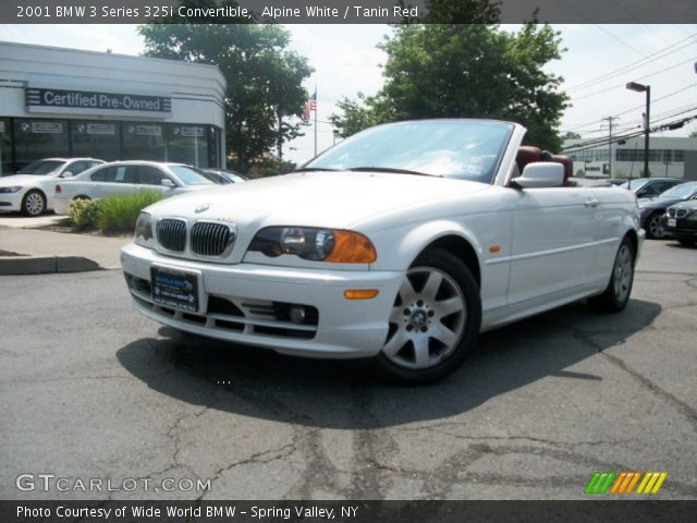 2001 BMW 3 Series 325i Convertible in Alpine White