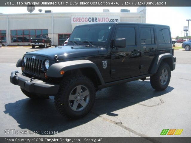 2011 Jeep Wrangler Unlimited Call of Duty: Black Ops Edition 4x4 in Black