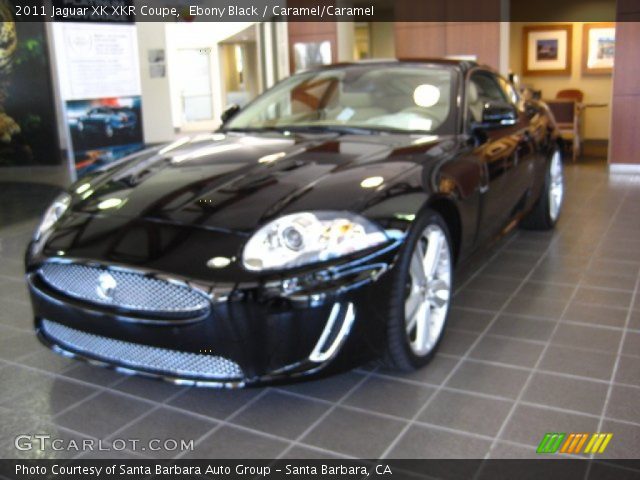 2011 Jaguar XK XKR Coupe in Ebony Black