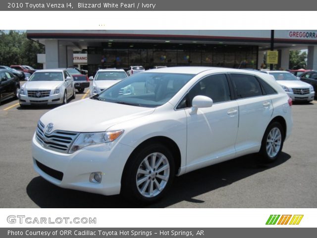 2010 Toyota Venza I4 in Blizzard White Pearl