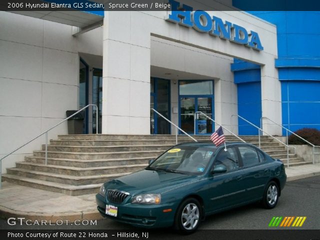 2006 Hyundai Elantra GLS Sedan in Spruce Green