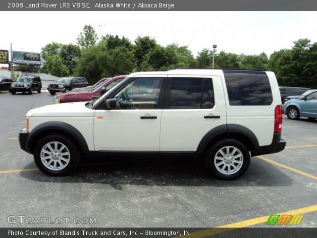 2008 Land Rover LR3 V8 SE in Alaska White