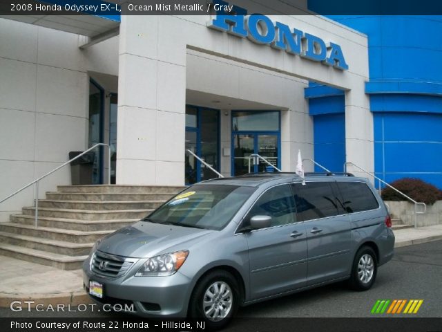 2008 Honda Odyssey EX-L in Ocean Mist Metallic