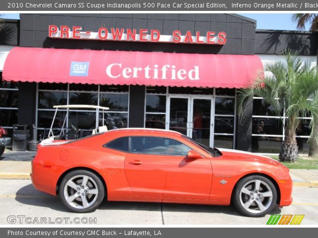 2010 Chevrolet Camaro SS Coupe Indianapolis 500 Pace Car Special Edition in Inferno Orange Metallic