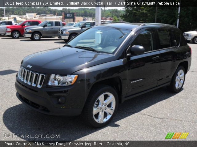 2011 Jeep Compass 2.4 Limited in Brilliant Black Crystal Pearl