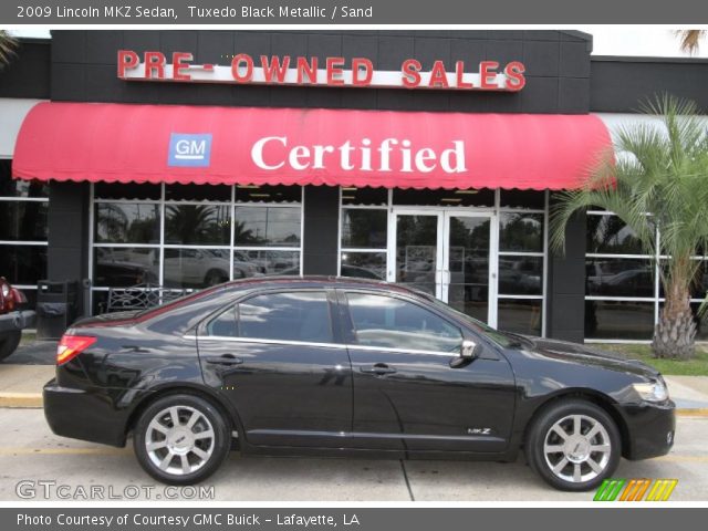 2009 Lincoln MKZ Sedan in Tuxedo Black Metallic