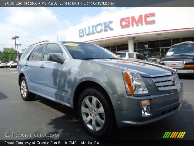 2008 Cadillac SRX 4 V6 AWD in Sunset Blue