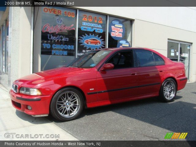 2000 BMW M5  in Imola Red