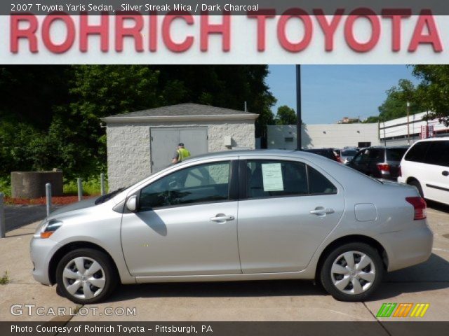 2007 Toyota Yaris Sedan in Silver Streak Mica