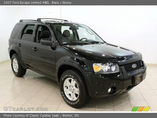 2007 Ford Escape Limited 4WD in Black