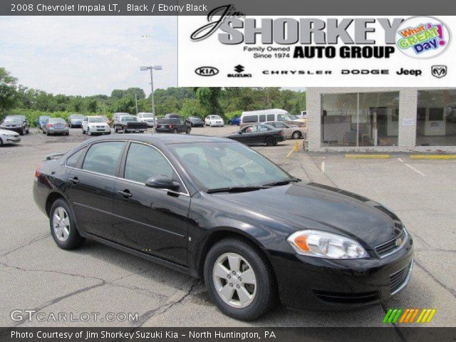 2008 Chevrolet Impala LT in Black
